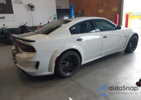 2022 Dodge Charger Scat Pack Widebody из США, поврежденный, VIN 2C3CDXGJ7NH136187